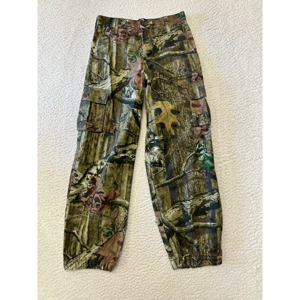 Mossy Oak BreakUp Infinity Boys Camo Cargo Pants Size 10/12